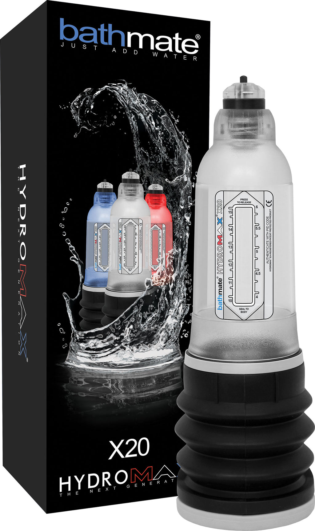 Bathmate Hydromax Hydrotherapy Penis Pump