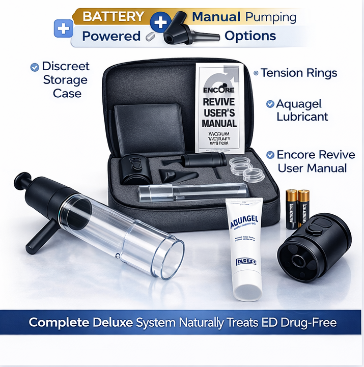 Encore Deluxe Battery Powered and Manual Vacuum Erection System